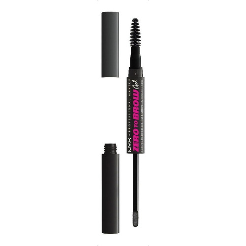 Gel De Cejas Zero To Brow Gel De Nyx Color Black