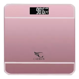  Balança Banheiro Digital Lcd Health Iscale 180kg Cor Rosa