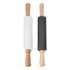 Palote De Amasar Silicona Y Madera 38 Cm Selecta Soft Blanco