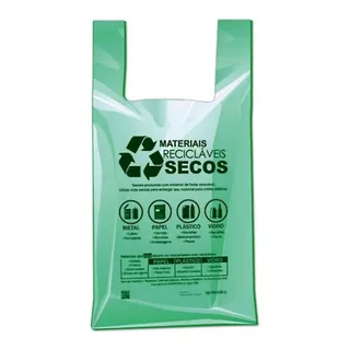 Sacola Plástica De Mercado Biodegradável 48x55 C/500 Uni.