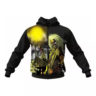 Campera Iron Maiden Killers Metal Rock Bandas Fullprint 