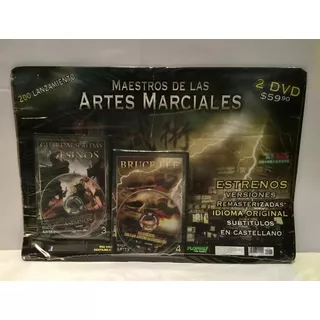 Maestros De Artes Marciales 8 Dvd Nuevos  Mas Contenedora