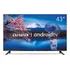 Smart TV AIWA 43” Android Full HD Borda Ultrafina HDR10 Dolby Áudio AWS-TV-43-BL-02-A