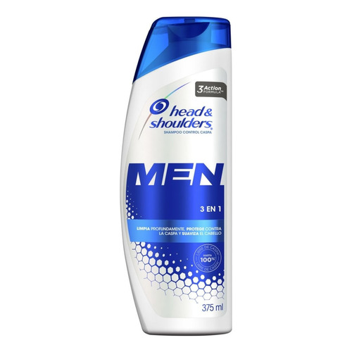 Head & Shoulders Shampoo Anticaspa 3 En 1 / 375ml