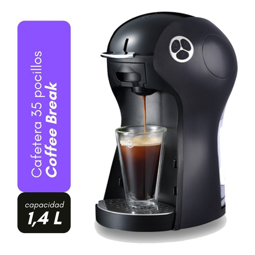 Cafetera Coffee Break Cn-ka Dolce Gusto Color Negro