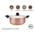 Cacerola Antiadherente Ceramico Hudson 24 Cm Color Cobre