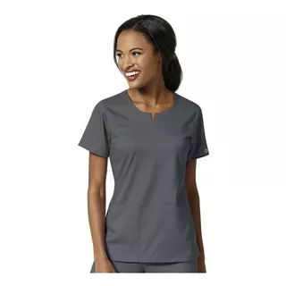 Top 6419 Mujer Gris Oscuro Pewter Medico Wonderwick