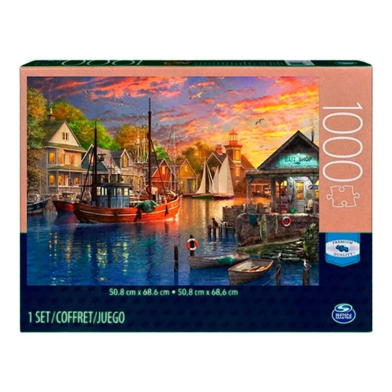 Juegos Clasicos -puzzle Adul 1000 Piezas Puesta De Sol 98240