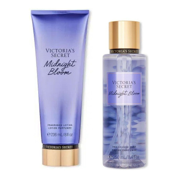 Set Victoria's Secret Crema Y Body Locion Midnight Bloom