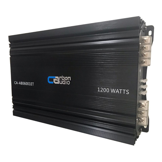 Amplificador Carbon Audio Clase D 1200w Control Bajos 