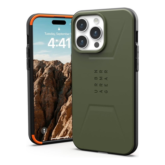 Funda Para iPhone 11 Pro Max - Uag Civilian Verde Antishock