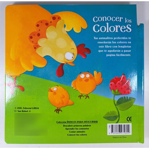 Conocer Los Colores - Libro Infantil