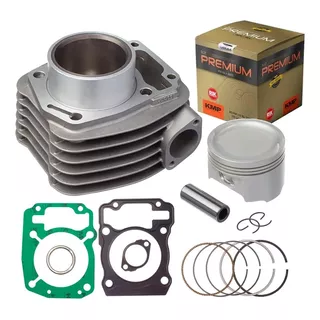 Kit Cilindro Honda Fan 160 Pistão Kmp Premium 2mm - 175cc