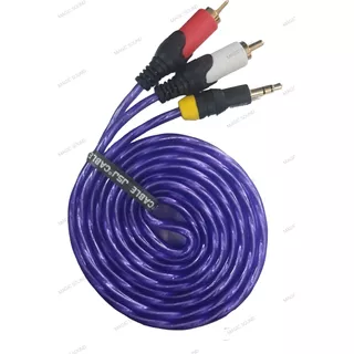 Cable Conector Mini Jack 3.5 A Rca Audio Nuevo 