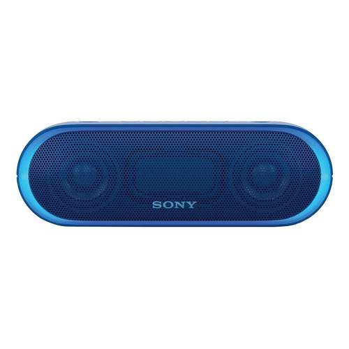 Parlante Sony Extra Bass XB20 SRS-XB20 portátil con bluetooth waterproof  azul