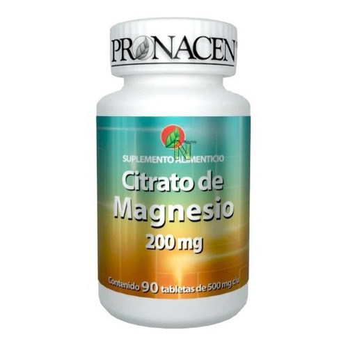 Citrato De Magnesio (90 Tabletas) Pronacen