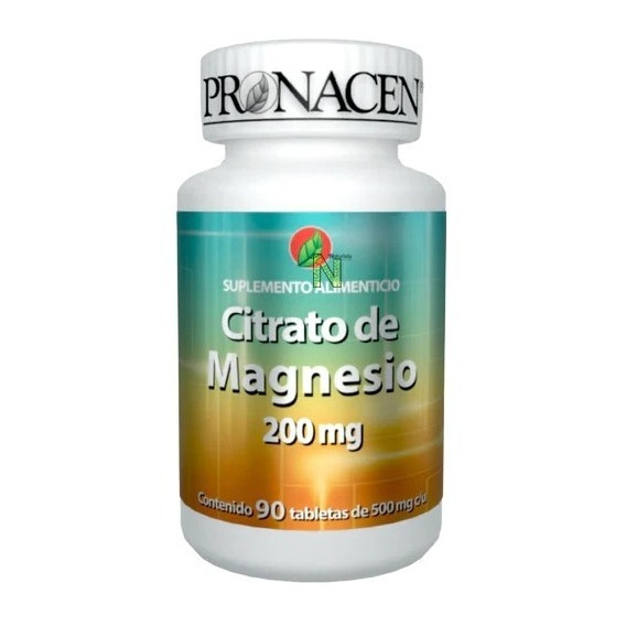 Citrato De Magnesio (90 Tabletas) Pronacen