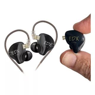 Auriculares Kz Edx Lite In Ear Monitor Hifi Sin Microfono $