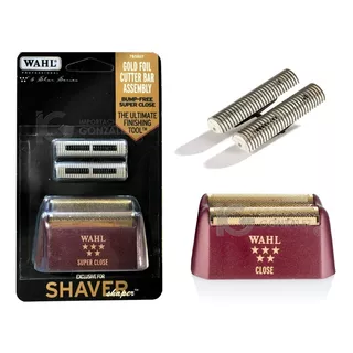 Repuesto Navaja Máquina Wahl Shaver Close 5-star Profesional Color Tinto