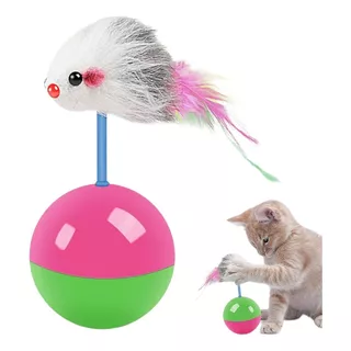 Juguete Ratón Equilibrista Para Gato Mascota