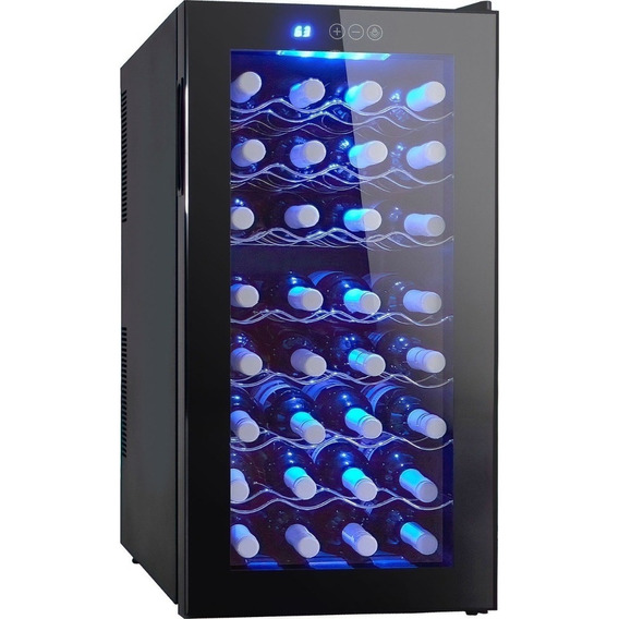 Cava Enfriador Vinos 32 Botellas Frigobar Moderno Homex