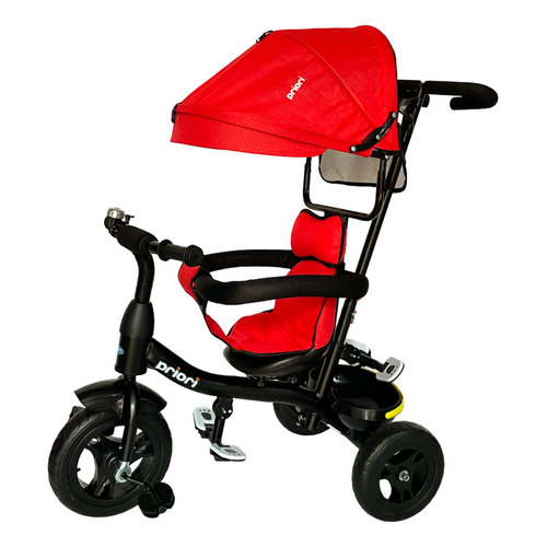 Triciclo Infantil Con Asiento Giratorio Priori Color Rojo