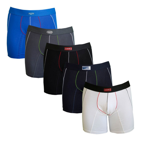 Paquete De 5 Boxers Multicolor Alfani Bo115-5, Envio Gratis