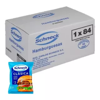 Hamburguesas Schneck X84 