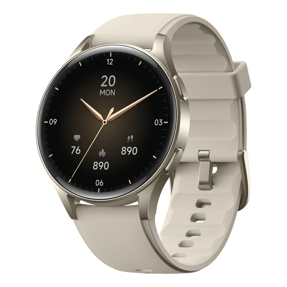 Reloj Smartwatch Lhotse Vibe 05 Gps Cream 42mm