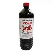 Salsa Soya Oscura Dragón Rojo 1 Litro Comida China Japonesa