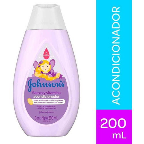 Acondicionador Johnsons Baby Fuerza Y Vitamina 200 Ml