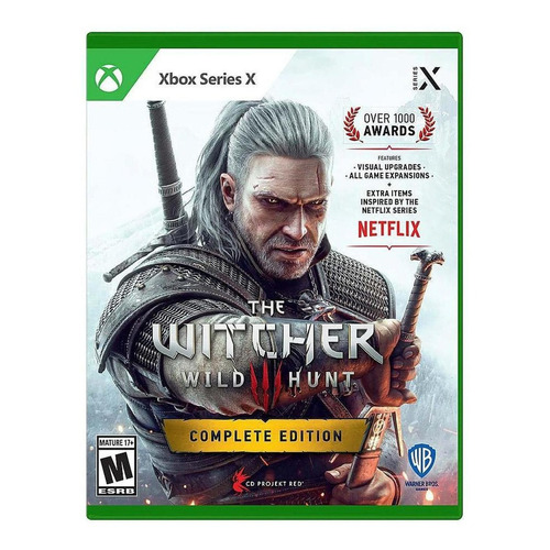 The Witcher 3: Wild Hunt  Complete Edition CD Projekt Red Xbox Series X|S Físico