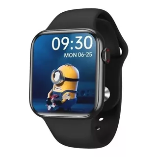 Smartwatch Relogio Inteligente Hw16 44mm Monitor Bluetooth Cor Da Caixa Preto Cor Da Pulseira Preto