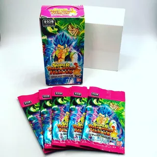 4 Sobres Pack Super Dragon Ball Heroes Universe Mision 6