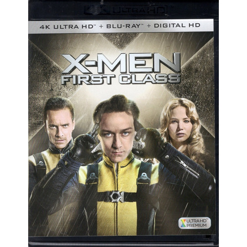 X-men First Class Pelicula 4k Ultra Hd + Blu-ray + Digital