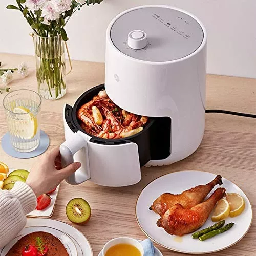 Freidora Aire Sin Aceite 6.5 Litros 1500w Air Fryer Cocina Color Blanco -  262319