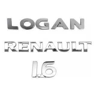 Emblema Logan 1.6 Renault 2013 2014 2015 2016 2017 2018