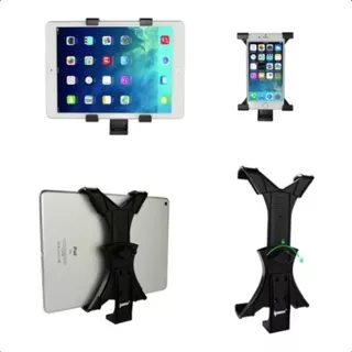 Adaptador Suporte Tripé Para iPad Tablete Celular 1/4 Rosca