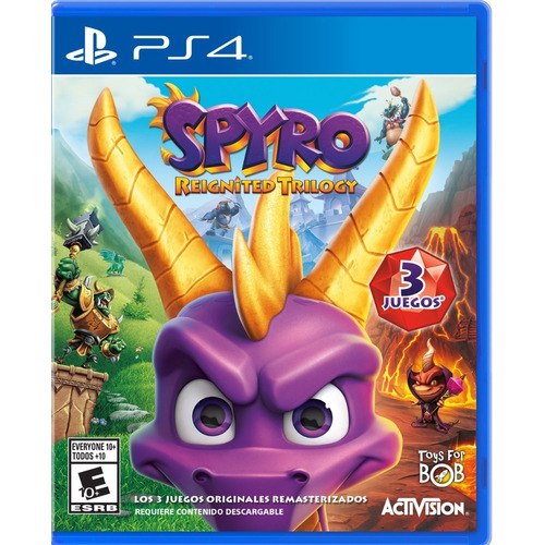 Spyro Reignited Trilogy  Standard Edition Activision PS4 Físico