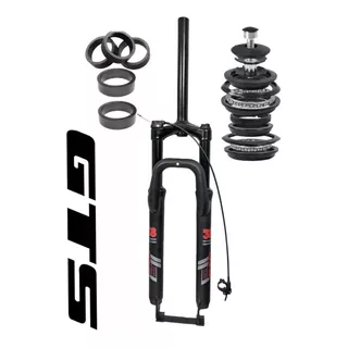 Kit Garfo Suspensão Gts 29 Trava Guidão Freio Disco Atacado