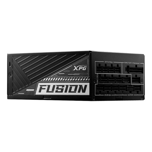 Fuente De Poder Gamer Xpg Fusion 1600w 80 Plus Titanium Color Negro