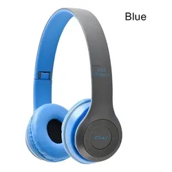 Headphone Bluetooth Com Microfone Áudio Potente Celular Pc Cor Azul no Mercado Livre com oferta e cupom de desconto