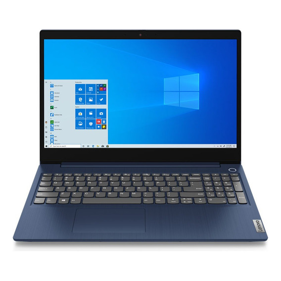 Notebook Lenovo IdeaPad 15IML05  abyss blue 15.6", Intel Core i3 10110U  4GB de RAM 256GB SSD, Intel UHD Graphics 620 1366x768px Windows 10 Home