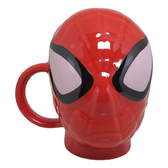 Taza Hombre Araña  Spider-man De Cerámica Rojo Para Regalo