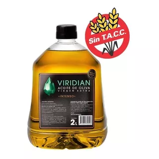Aceite De Oliva Extra Virgen Intenso Sin Tacc X 2l Viridian