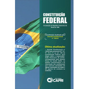 Livro Constituição Federal Do Brasil Edição Atualizada 2022