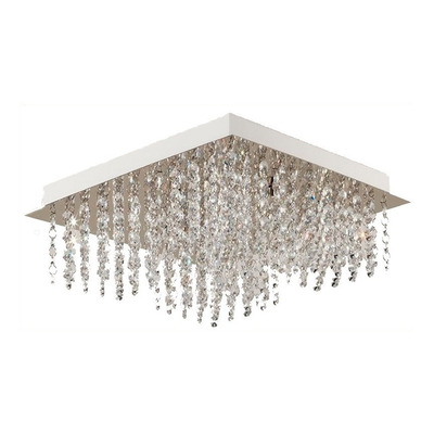 Plafon Lluvia De Cairel 4 Luces Tina Con Led Incluido Rd