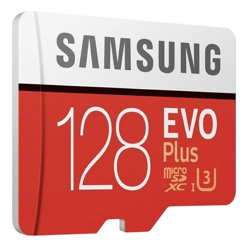 Tarjeta Memoria Micro Sd Samsung Evo Plus 128gb C10 4ku3r100