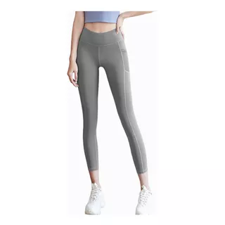 Leggins Mallones Efecto Cuerpo Estilizado Con Portacelular