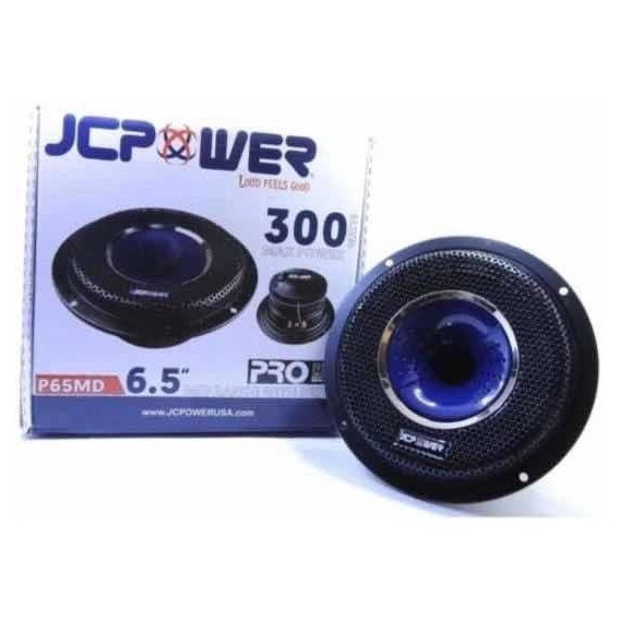 Par De Medios 6.5 Con Driver Jc Power P65md